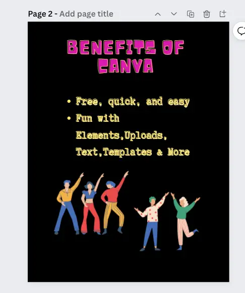 Benefits of Canva